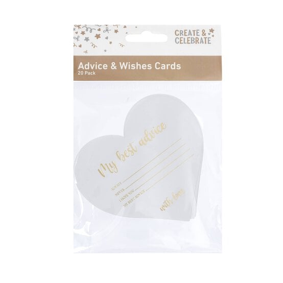 Create & Celebrate Advice and Wishes Cards 20 Pack image number 4