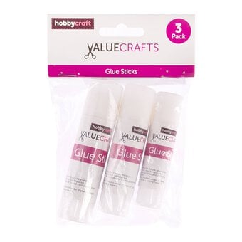 Valuecrafts Glue Sticks 3 Pack
