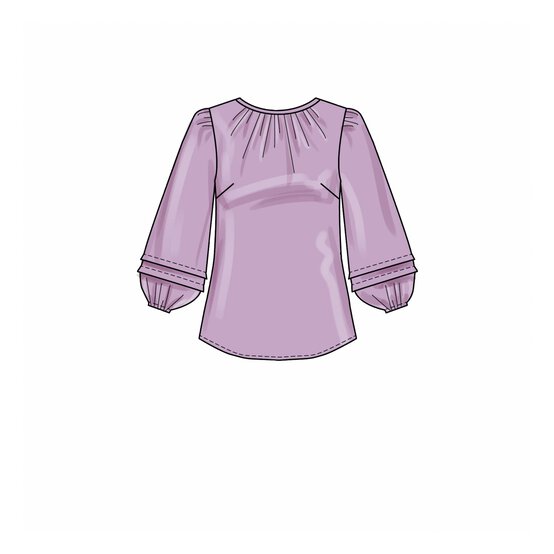 Simplicity Women&rsquo;s Top and Tunic Sewing Pattern S9548 (26-32) image number 3