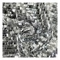 Silver Net Fringe Sequin Fabric by the Metre image number 1