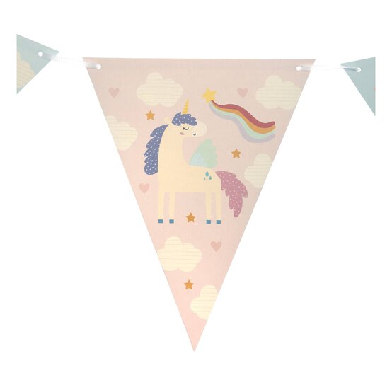 Unicorn Party Bunting 2m image number 3
