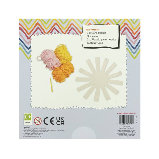 Weave Your Own Basket Kit image number 4