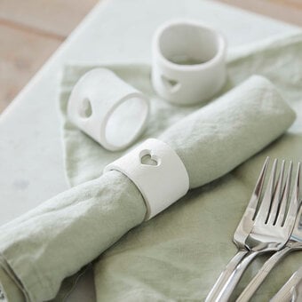 How to Make an Air Dry Clay Napkin Holder