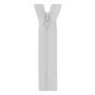Milward White Nylon Open-Ended Zip 35cm  image number 1