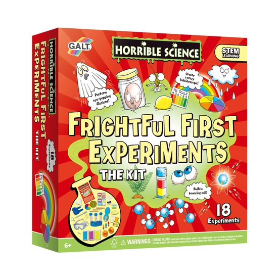 Horrible Science Frightful First Experiments Kit image number 1
