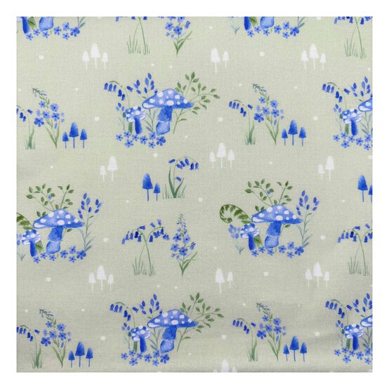 Bluebell Hollow Whimsical Woods Cotton Fabric by the Metre image number 2