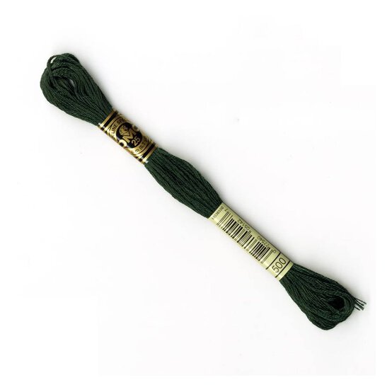 DMC Green Mouline Special 25 Cotton Thread 8m (500) image number 1