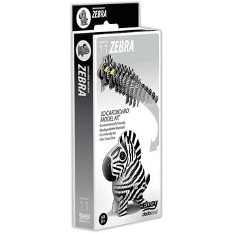 Eugy 3D Zebra Model image number 3