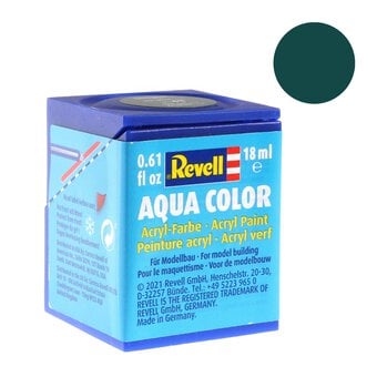 Revell Sea Green Matt Aqua Colour Acrylic Paint 18ml (148)