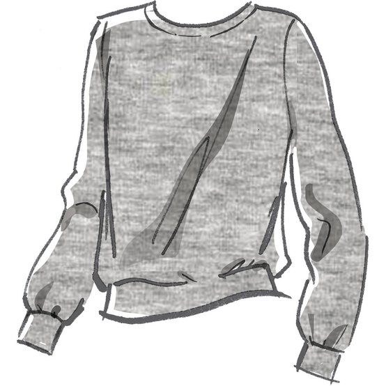 McCall&rsquo;s Hoodie and Sweatshirt Sewing Pattern S-L M8070 image number 4