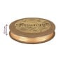 Gold Double-Faced Satin Ribbon 3mm x 5m image number 4