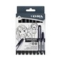 Lyra Graduate Manga Black Fineliner Pens 8 Pack  image number 1