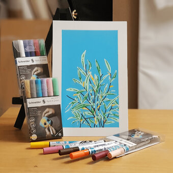 A Beginner's Guide to Illustrating with Schneider Paint-It Markers