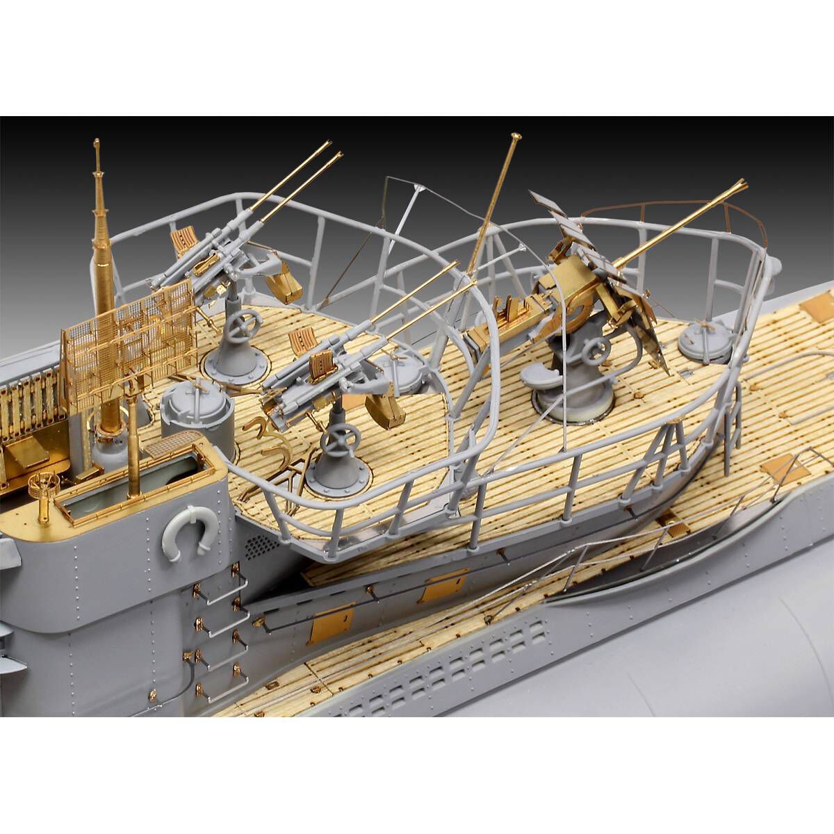 Revell German Submarine Type VII C41 Model Kit 172 Hobbycraft