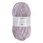 James C Brett Light Denim and Pink Stonewash DK Yarn 100g image number 1