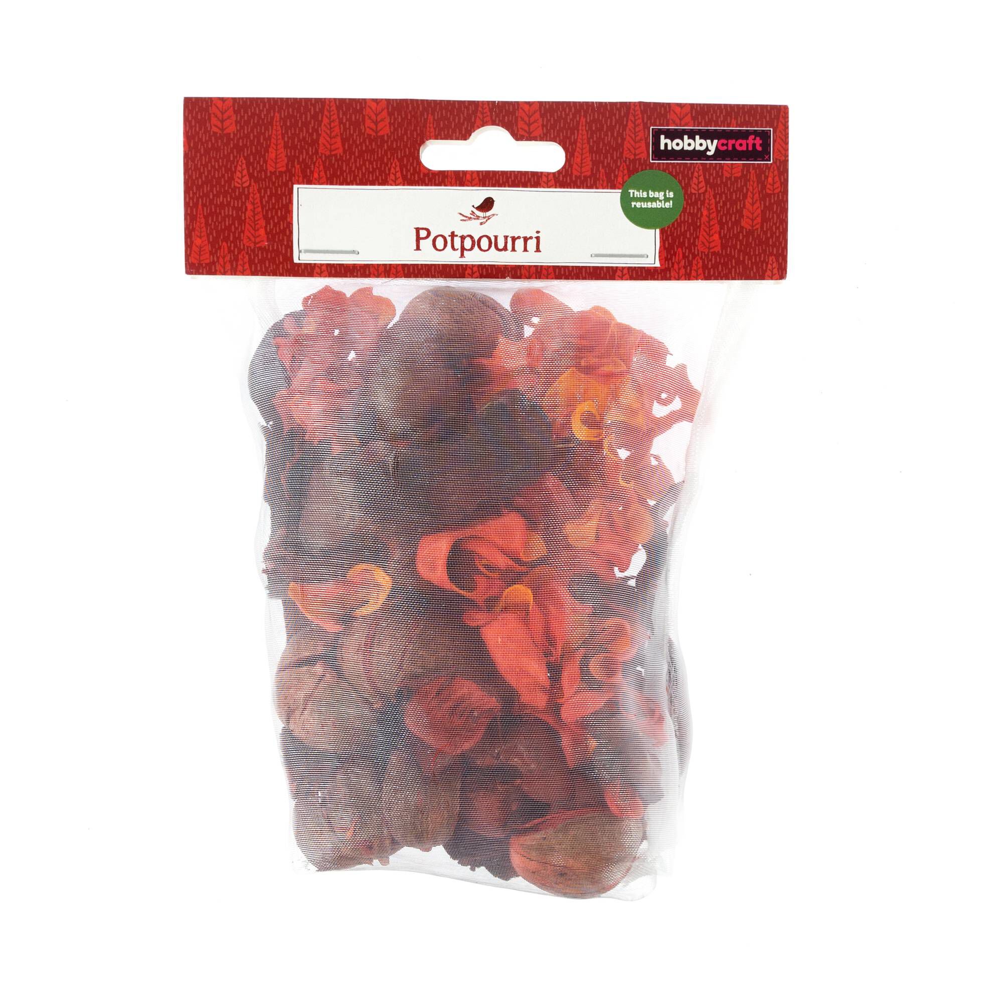 Mini Red Potpourri Bag 58g Hobbycraft