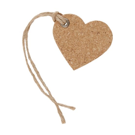 Papermania Heart Cork Gift Tags 6 Pack image number 2