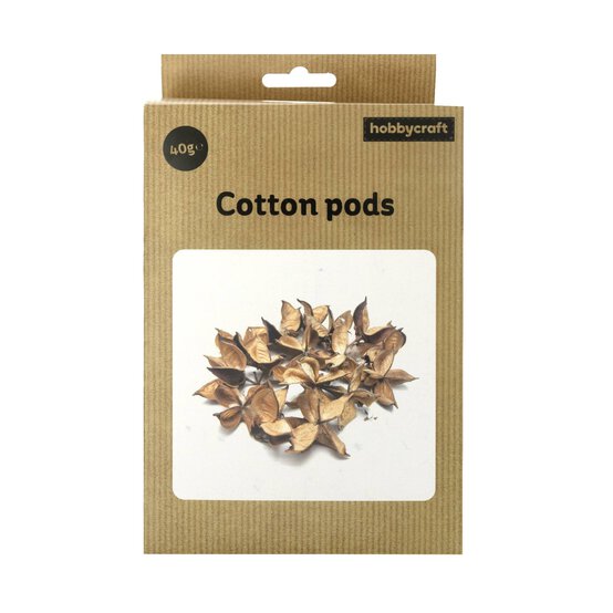 Natural Cotton Pods 40g image number 4