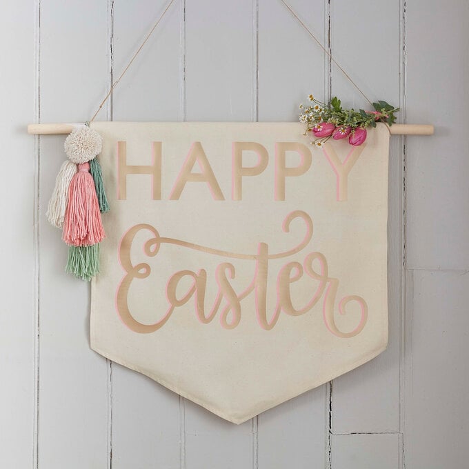 Cricut: How to Make an Iron-on Easter Banner image number 1