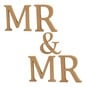MR & MR MDF Wooden Letter Bundle image number 1