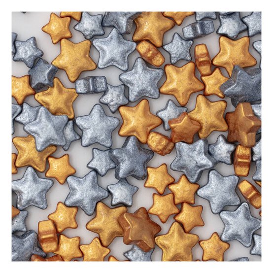 PME Gold and Silver Star Sprinkle Charms 25g  image number 3