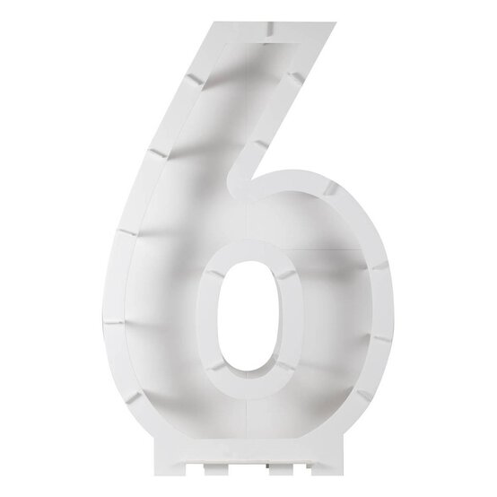 Ginger Ray Balloon Mosaic Number Frame 6 image number 2