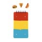 Mini Primary Colour Notebook with Charms image number 1