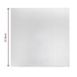 Silver Square Double Thick Card Cake Board 11 Inches image number 3