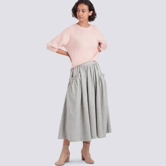Simplicity Women’s Skirt Sewing Pattern S9180 (6-14) image number 3