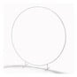 White Round Arch Frame 2.4m image number 1
