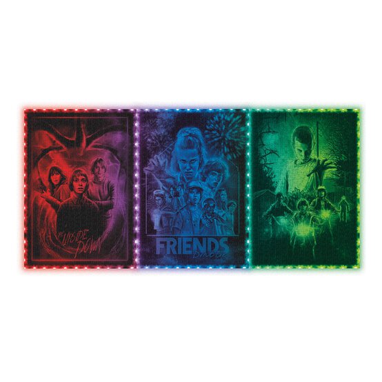 Stranger Things: Upside Down Metamorphic Collection Puzzle 520 Pieces image number 3