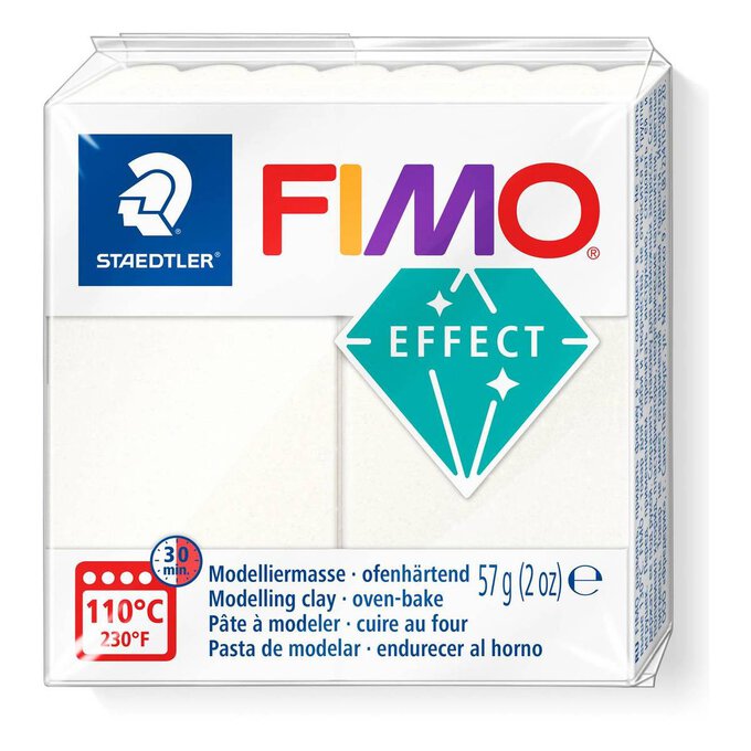 Fimo Effect Metallic Pearl Modelling Clay 56g image number 1