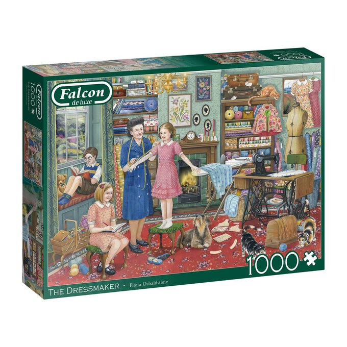 Falcon de Luxe The Dressmaker Jigsaw Puzzle 1000 Pieces | Hobbycraft