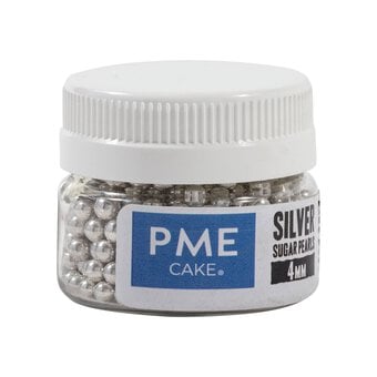 PME Silver Pearl Sprinkles 4mm 25g 