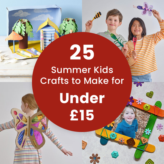 25 Summer Kids Crafts to Make for Under £15 image number 1