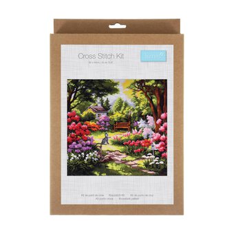 Trimits Garden XL Cross Stitch Kit 62cm x 40cm