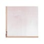 Ginger Ray Glaze Pink Watercolour and Rose Gold Napkins 16 Pack image number 1