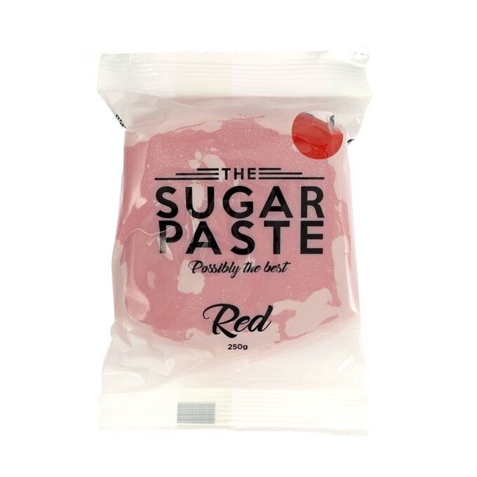 The Sugar Paste Red Sugarpaste 250g image number 1