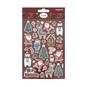Skating Santa Fabric Stickers image number 4