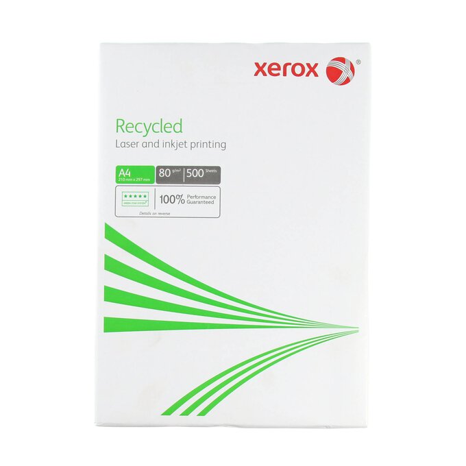 Xerox Recycled Copier Paper 500 Pack Hobbycraft