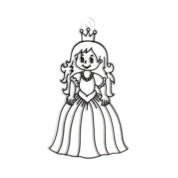 Princess Plastic Suncatcher image number 1