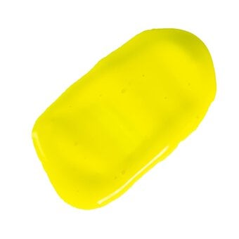 Fluorescent Yellow Fabric Paint 60ml image number 3