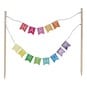 Happy Birthday Rainbow Cake Bunting image number 1