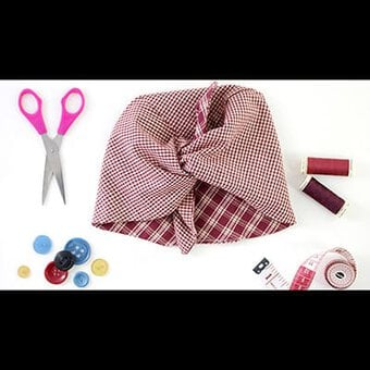 How to Sew a Land Girl Style Head Scarf