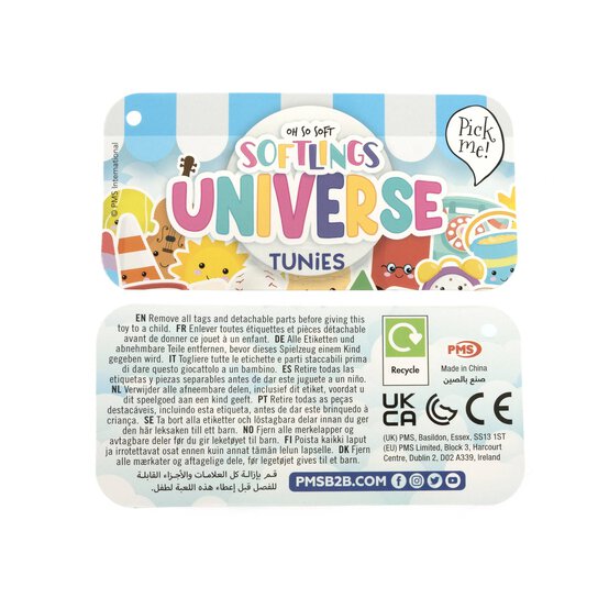 Assorted Tunies Plush Toy image number 5