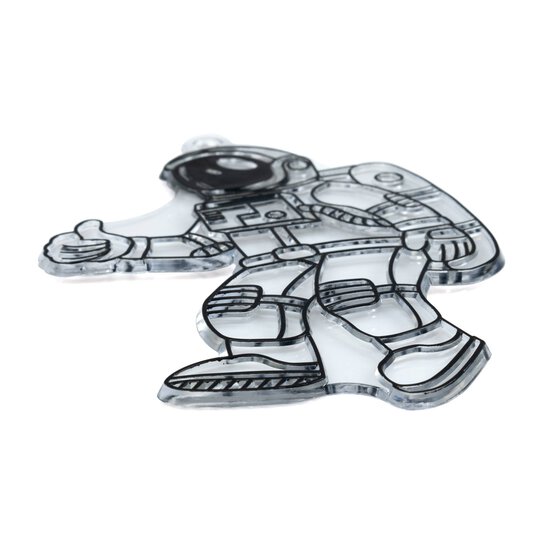 Astronaut Plastic Suncatcher image number 5