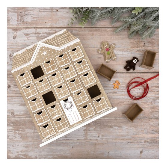 Wooden Advent House image number 2