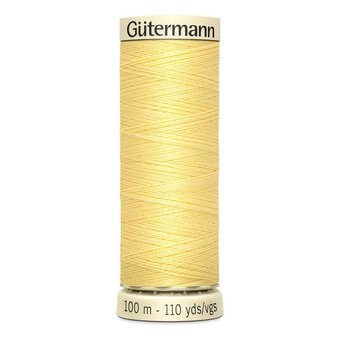 Gutermann Yellow Sew All Thread 100m (578)