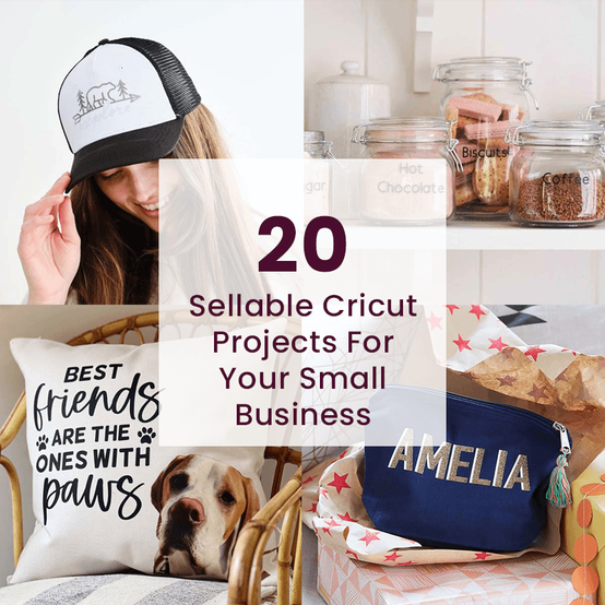 20 Sellable Cricut Projects For Your Small Business image number 1