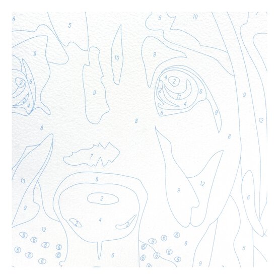 Festive Puppy Paint by Numbers image number 3